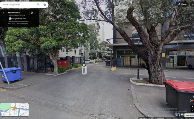 Extra wide undercover Lower Ground parking at College Square, enter from Drummond Street