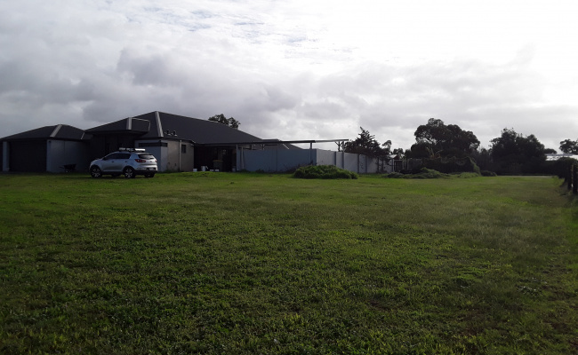 Park your car caravan or bus . Easy access