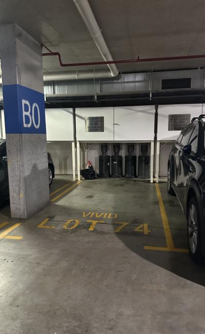 Indoor lot parking on Magdalene Terrace in Wolli Creek New South Wales