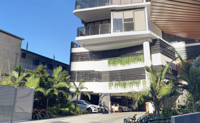 Undercover parking on Manning Street in South Brisbane Queensland