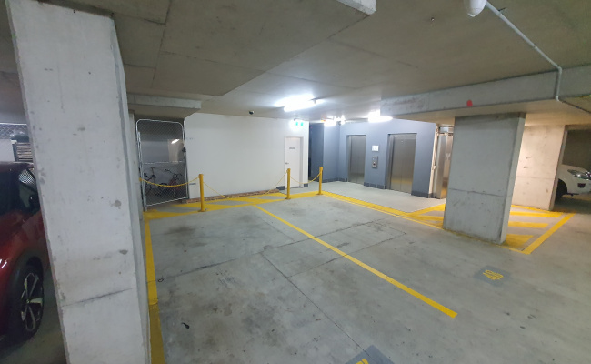 Indoor lot parking on Manning Street in South Brisbane Queensland
