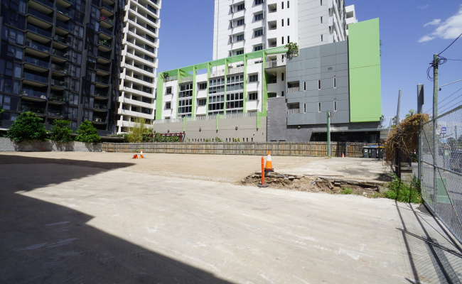 Outside parking on Manning Street in South Brisbane