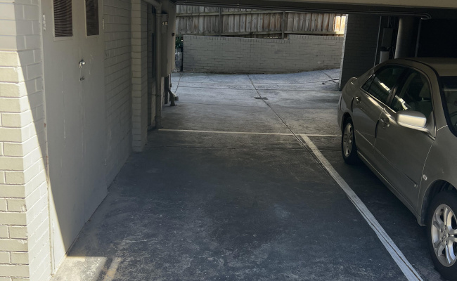 Undercover parking on Manningham Street in Parkville Victoria