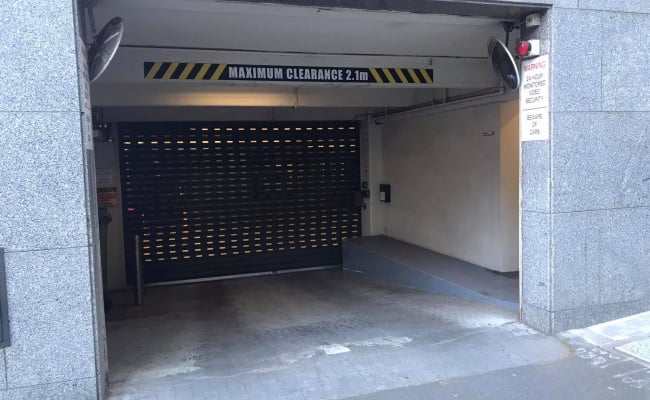 Basement parking on Market Street in Melbourne Victoria