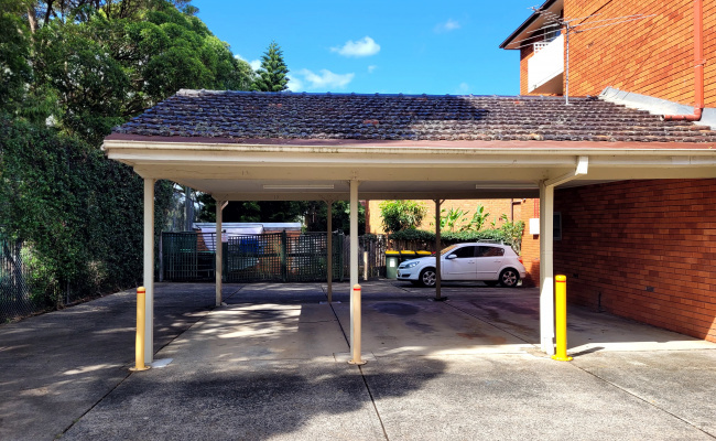 Undercover Carport next NEXT TO Dulwich Hill shops