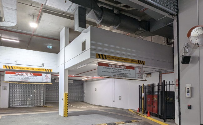 Secured Parking in the heart of the City