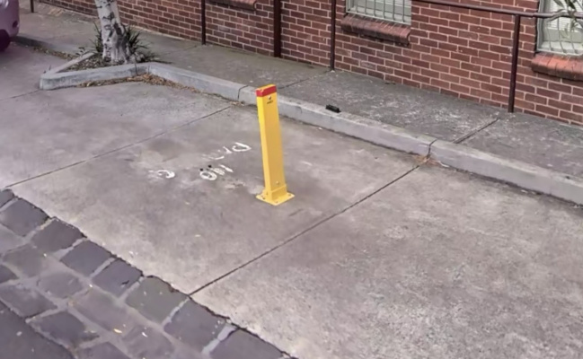 Outdoor lot parking on Mason Street in Collingwood Victoria