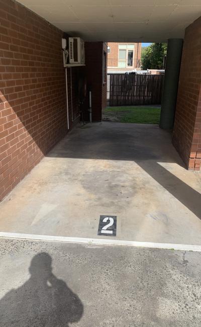 Undercover parking on McKinley Avenue in Malvern Victoria