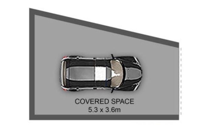 Undercover parking on Meeks Street in Kingsford New South Wales
