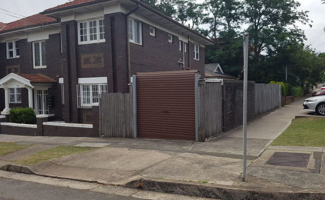 Lock up garage parking on Meeks Street in Kingsford New South Wales