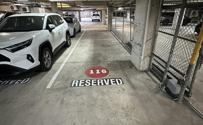Undercover parking on Melbourne Street in South Brisbane Queensland