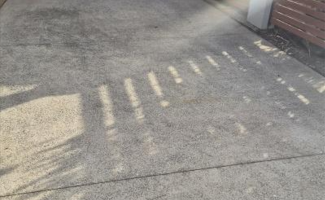 6 x 3 metre Driveway Parking Space on Concrete