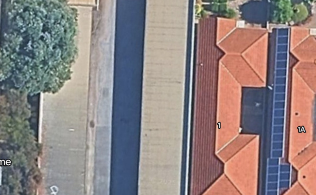 Great covered row lot parking for busy times