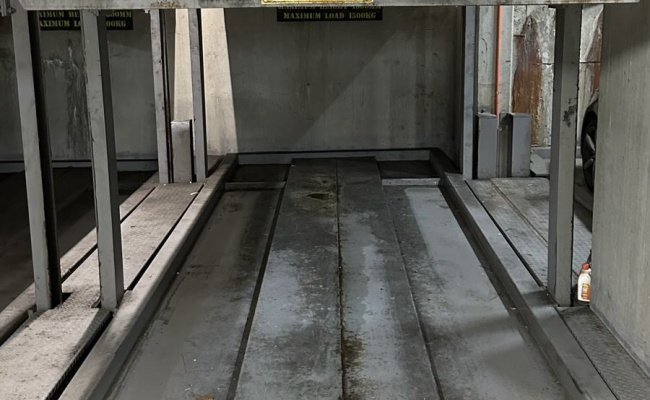 Indoor lot parking on Miller Street in Cammeray New South Wales