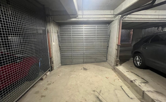 Locked up parking space 2 min to train station