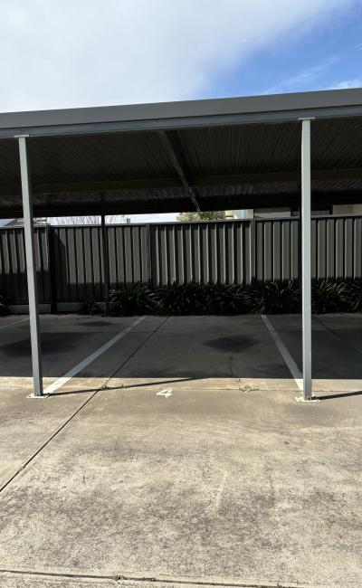 Carport parking on Mitchell Street West in Seaton South Australia