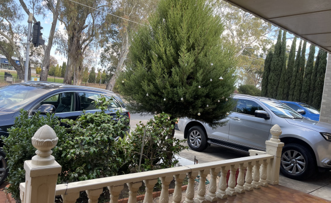Carport parking on Montacute Road in Campbelltown South Australia