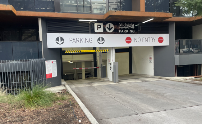 Undercover parking on Elouera Street in Braddon Australian Capital Territory