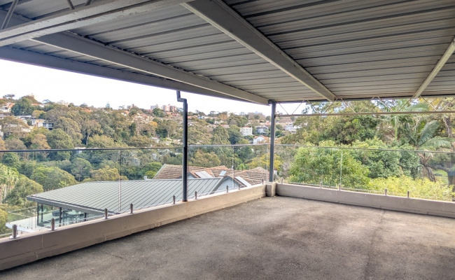 Large, Secure, Undercover Parking Space above Mosman Bay Ferry Wharf. Access by remote.