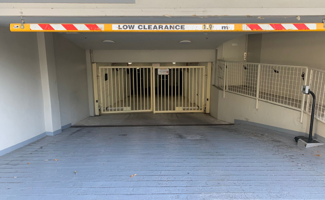 Indoor Parking Space right next to Coca Cola building in north sydney