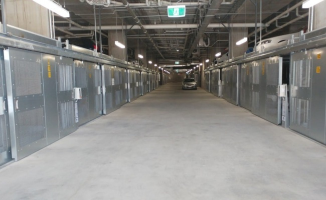 Indoor lot parking on Nicholson Street in Abbotsford Victoria