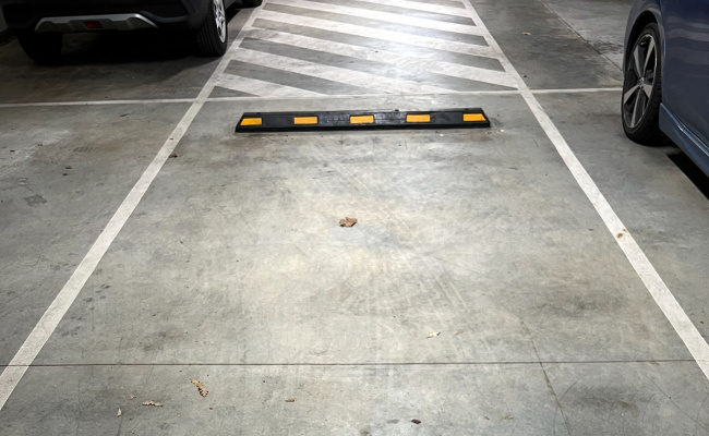 Underground parking and optional storage cage