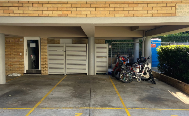 Undercover parking on O'Brien Street in Bondi Beach New South Wales