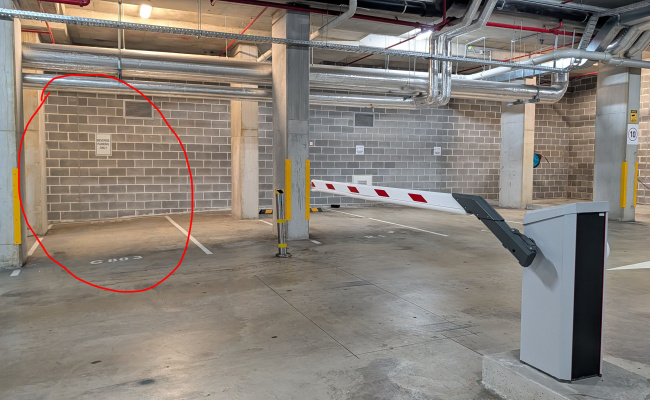 Great secure basement parking - FOR RESIDENT OF THE BUILDING ONLY 