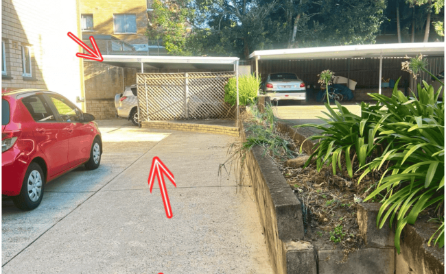 Dee Why - car space 1 block away from the beach