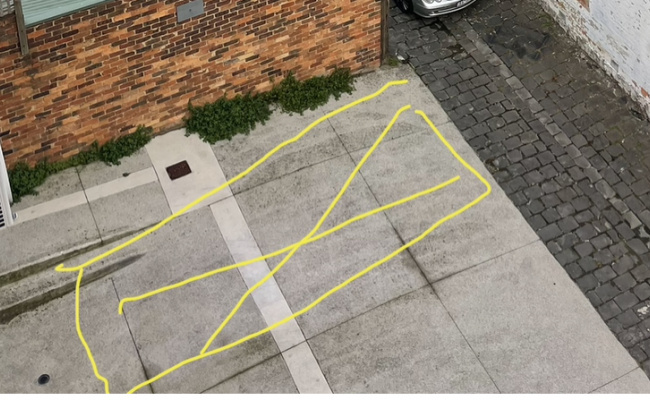 Outdoor lot parking on Palmer Street in East Melbourne Victoria
