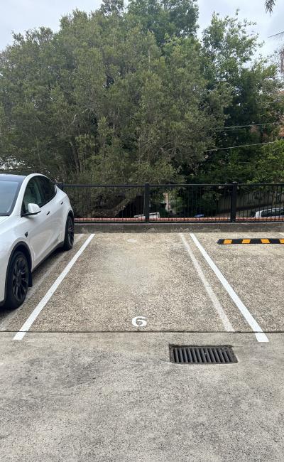 Outdoor lot parking on Palmerston Avenue in Bronte New South Wales