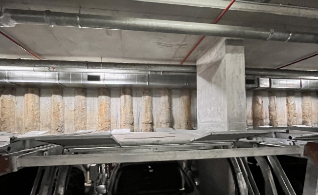 Car Stacker parking on Park Street in South Melbourne Victoria