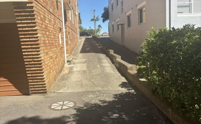 Undercover parking on Parriwi Road in Mosman New South Wales