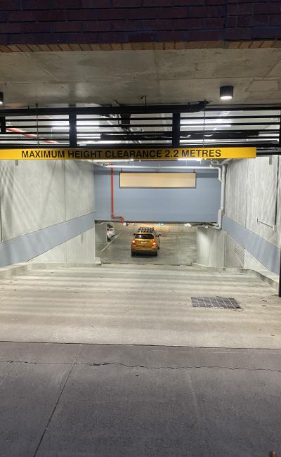 Indoor lot parking on Percy Place in Prahran Victoria