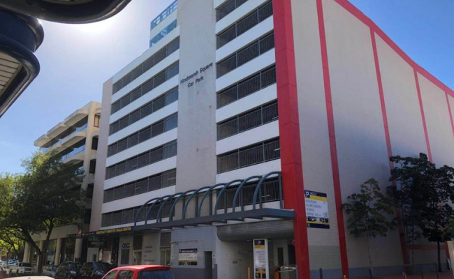 Indoor lot parking on Pirie Street in Adelaide South Australia