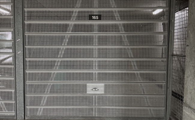 Lock up garage parking on Pitt Street in Haymarket New South Wales