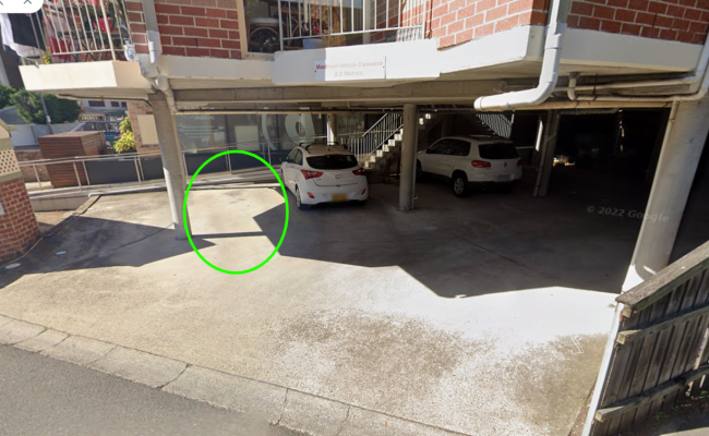 Undercover parking on Pittwater Road in Manly New South Wales