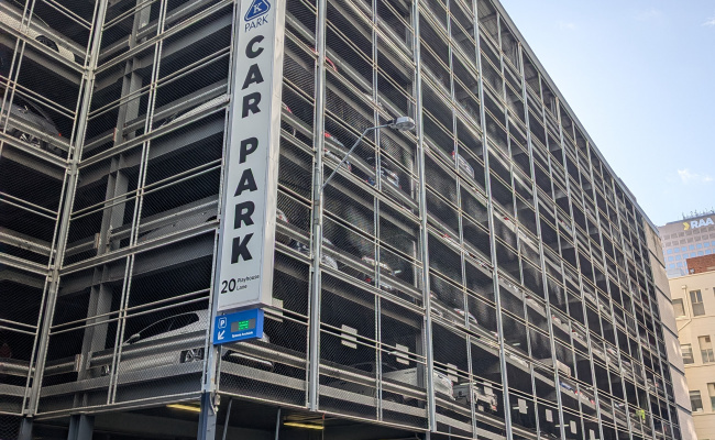 Indoor lot parking on Playhouse Lane in Adelaide South Australia