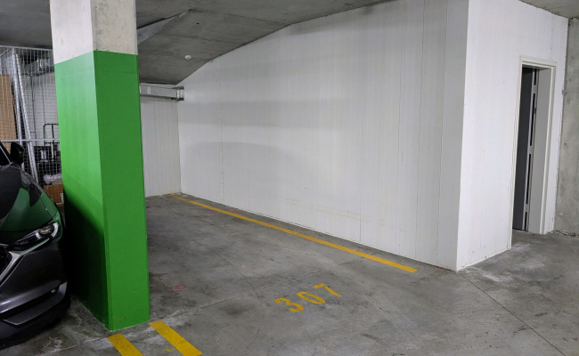 Underground security parking next to Top Ryde City Shopping Centre