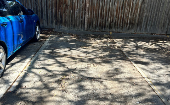 Carport parking on Power Street in Hawthorn Victoria