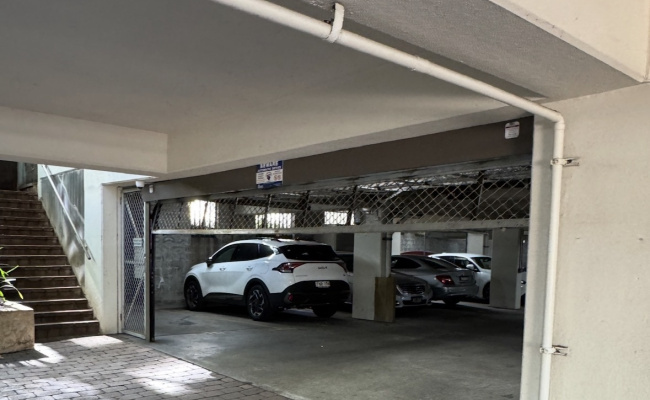 Undercover car space in a secure building in beautiful Rushcutters Bay.