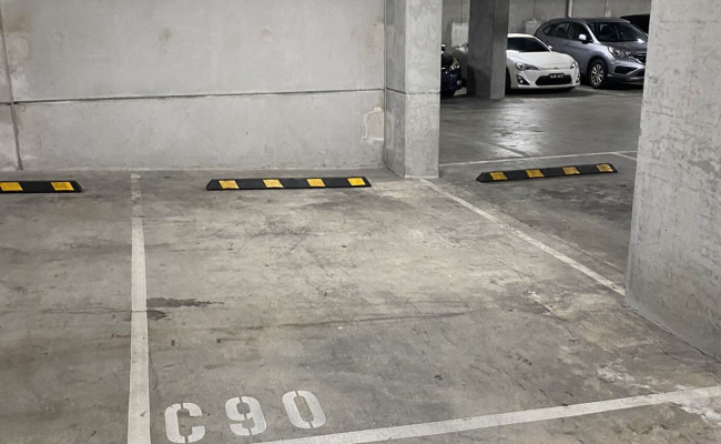 Indoor lot parking on Queens Road in Melbourne Central Business District Victoria