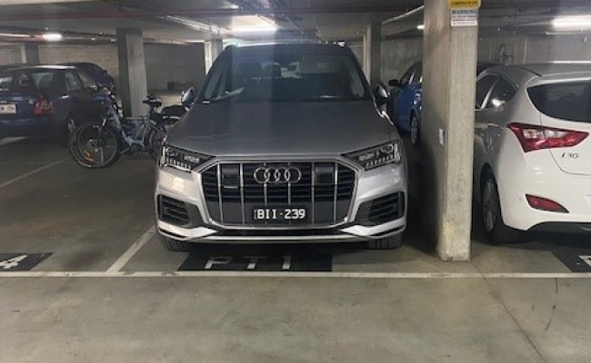 Lock up garage parking on Queensberry Street in Carlton Victoria