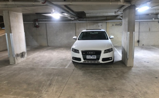 Lock up garage parking on Queensberry Street in Carlton Victoria