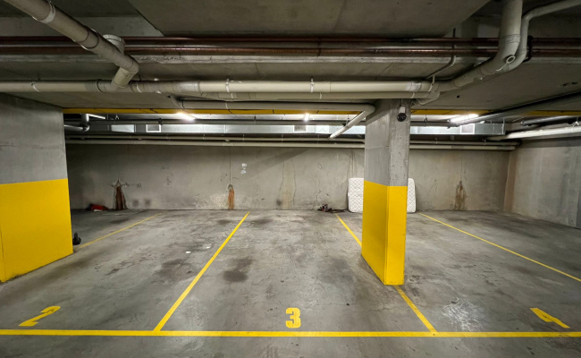 Indoor lot parking on Railway Crescent in Burwood New South Wales
