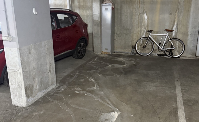 Indoor lot parking on Reservoir Street in Surry Hills New South Wales