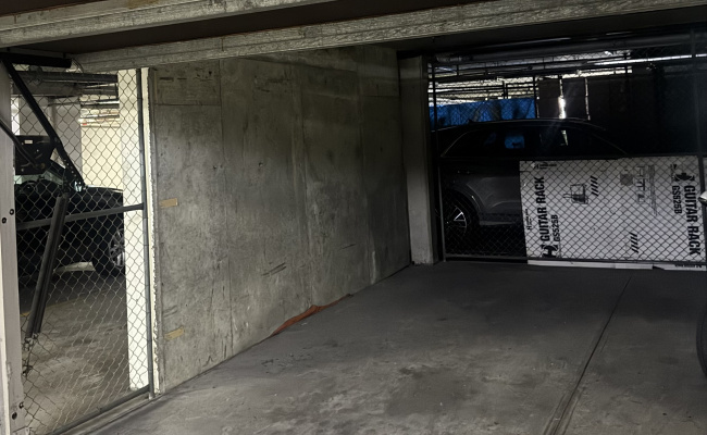 1 car spare and a bit of storage in a secured apartment garage