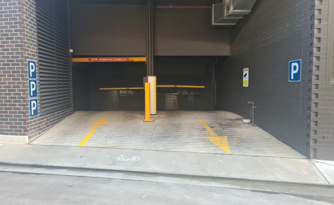 Undercover parking on Riley Street in Surry Hills New South Wales