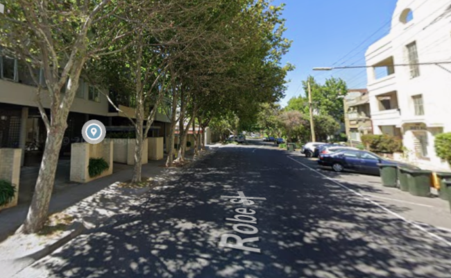 Covered Parking Space on Robe Street, St Kilda