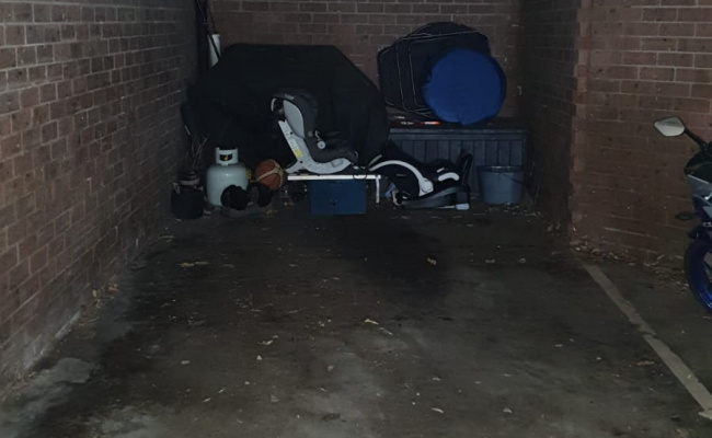 Undercover parking on Robe Street in St Kilda Victoria